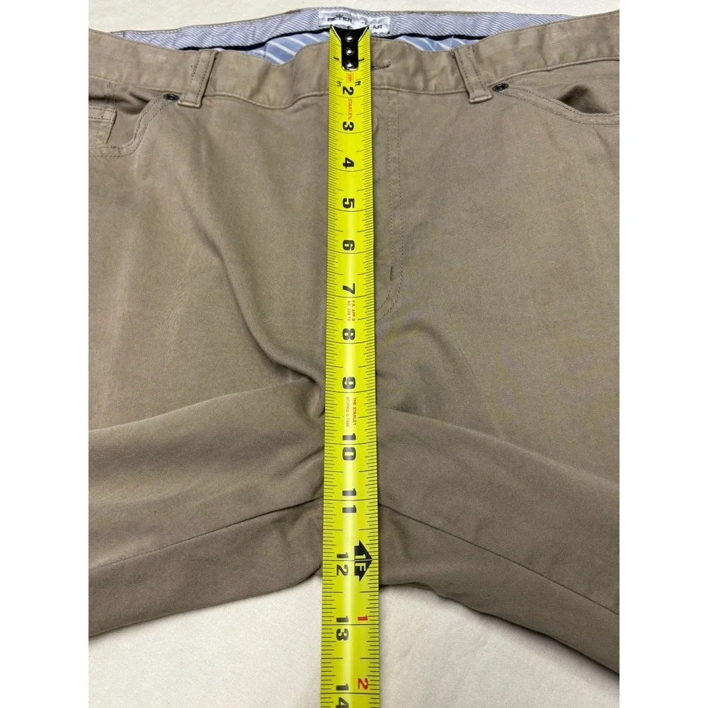 Peter Millar Mens 38X30 Peter Millar Ultimate Sateen‎ 5-Pocket Pant ME0B39 Tan